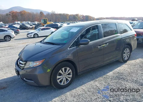 2017 Honda Odyssey Ex-L z USA, uszkodzony, nr VIN 5FNRL5H68HB008171